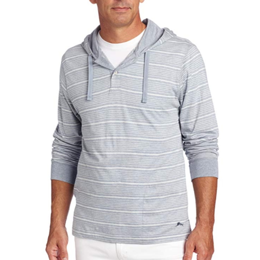 Tommy Bahama Men's Cotton Modal Jersey Hoodie